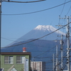 沼津から富士山