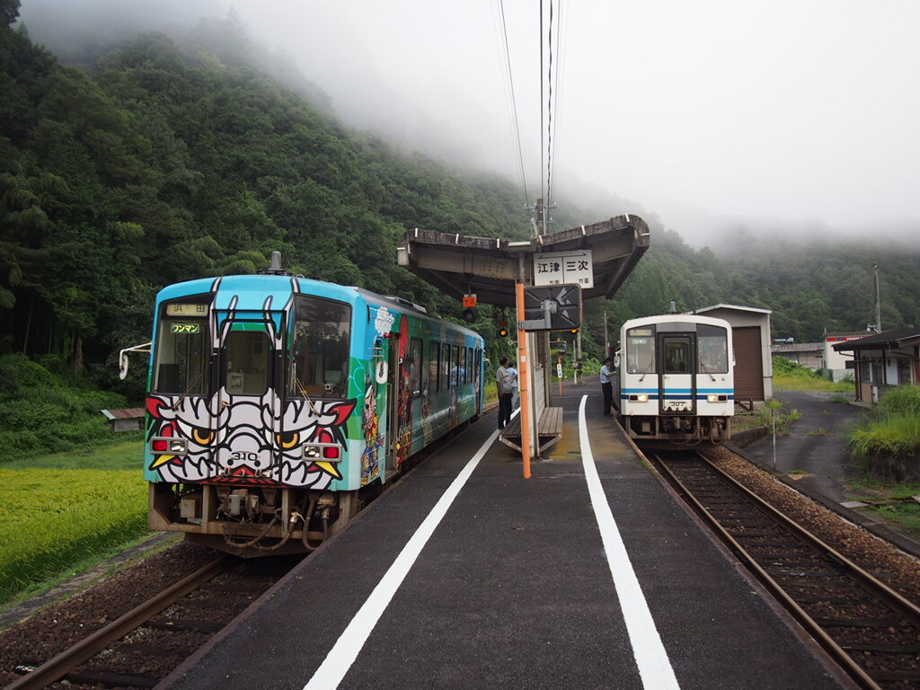 三江線口羽駅