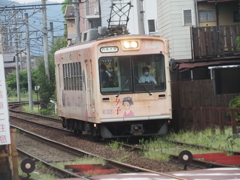 京都の路面電車　嵐電