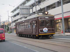 京都の路面電車　嵐電