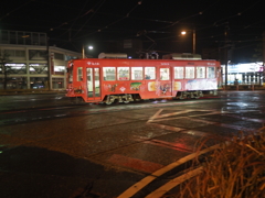 豊橋市内線新川電停付近