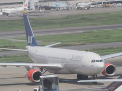 スカンジナビア航空 Airbus A330-300 　羽田空港