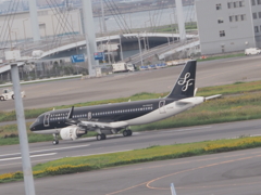 羽田空港　スターフライヤー