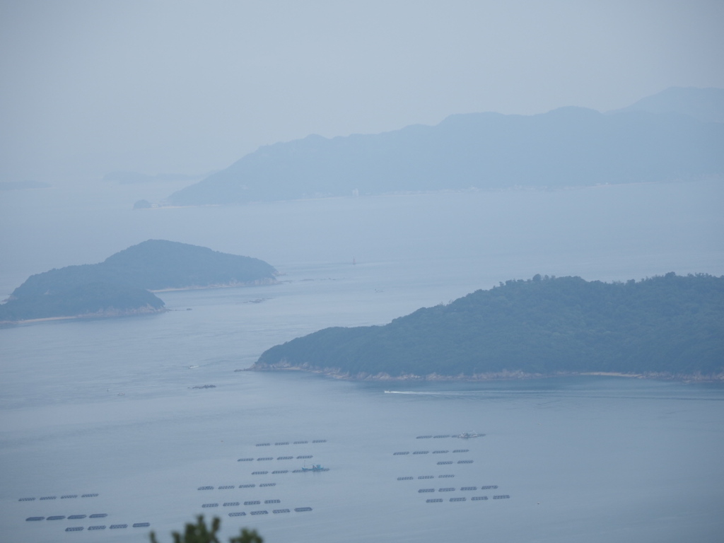 屋島からみる瀬戸内海