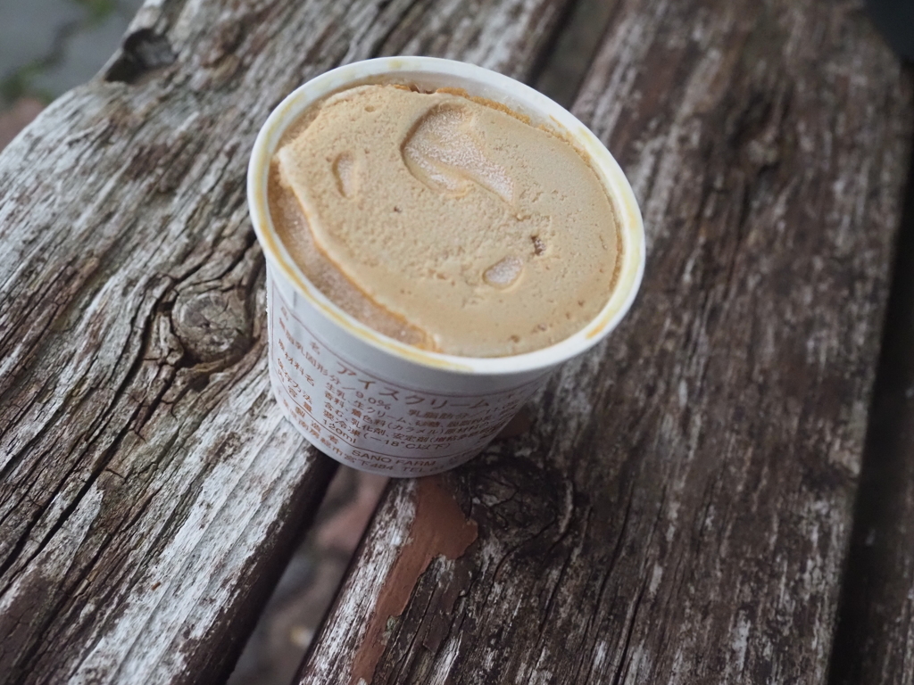 酪農の里のアイス