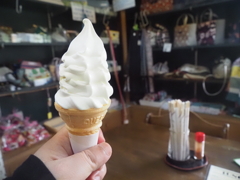 酪農の里のソフトクリーム