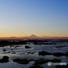 岡崎海岸からの富士山 2