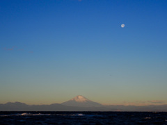 月と富士山♪ 2021