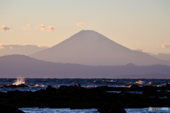 岡崎海岸からの富士山 3