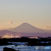 岡崎海岸からの富士山 1
