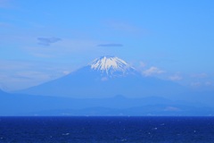 葉山長者ヶ崎からの富士山　2020/06/10