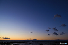 岡崎海岸からの富士山 8