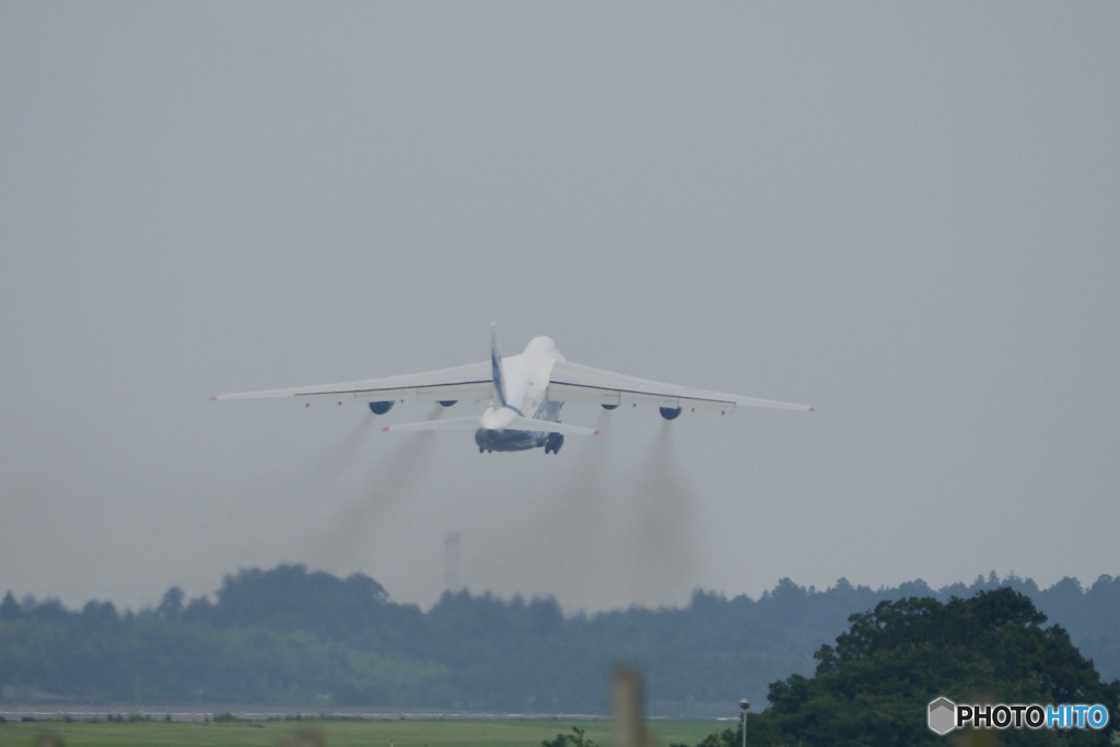 アントノフAn-124離陸♪