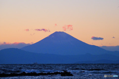 岡崎海岸からの富士山 7