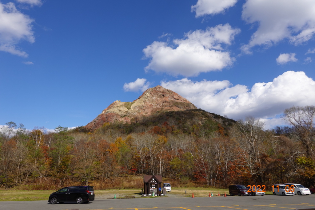 秋の昭和新山