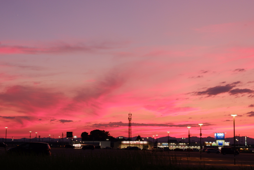夕焼け
