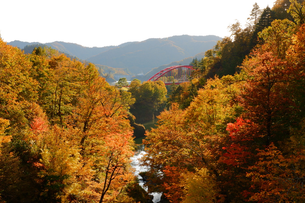 破間川渓谷