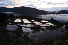 棚池の朝景１