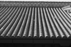 本瓦葺　熊本城本丸御殿