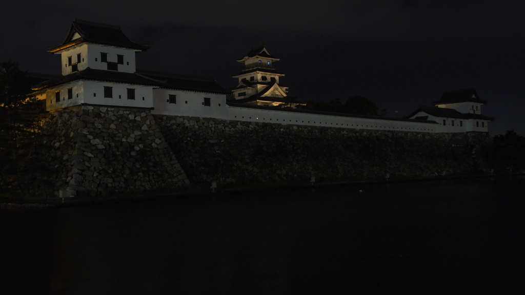 海城として名城　今治城