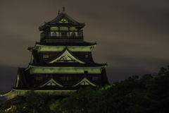 夜城　広島城天守