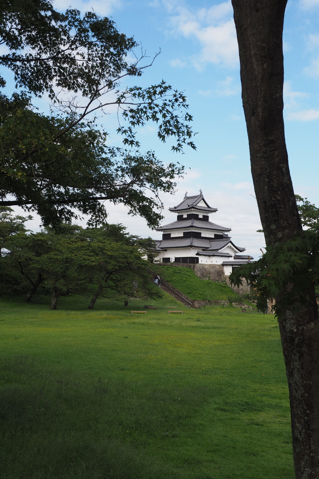 強者たちの夢の跡　　白河小峰城三階櫓
