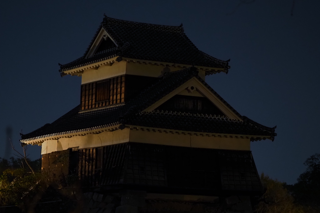 見納め　熊本城戌亥櫓