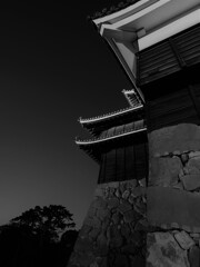複合式の天守　松江城