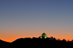 空と君との間には　宇和島城天守