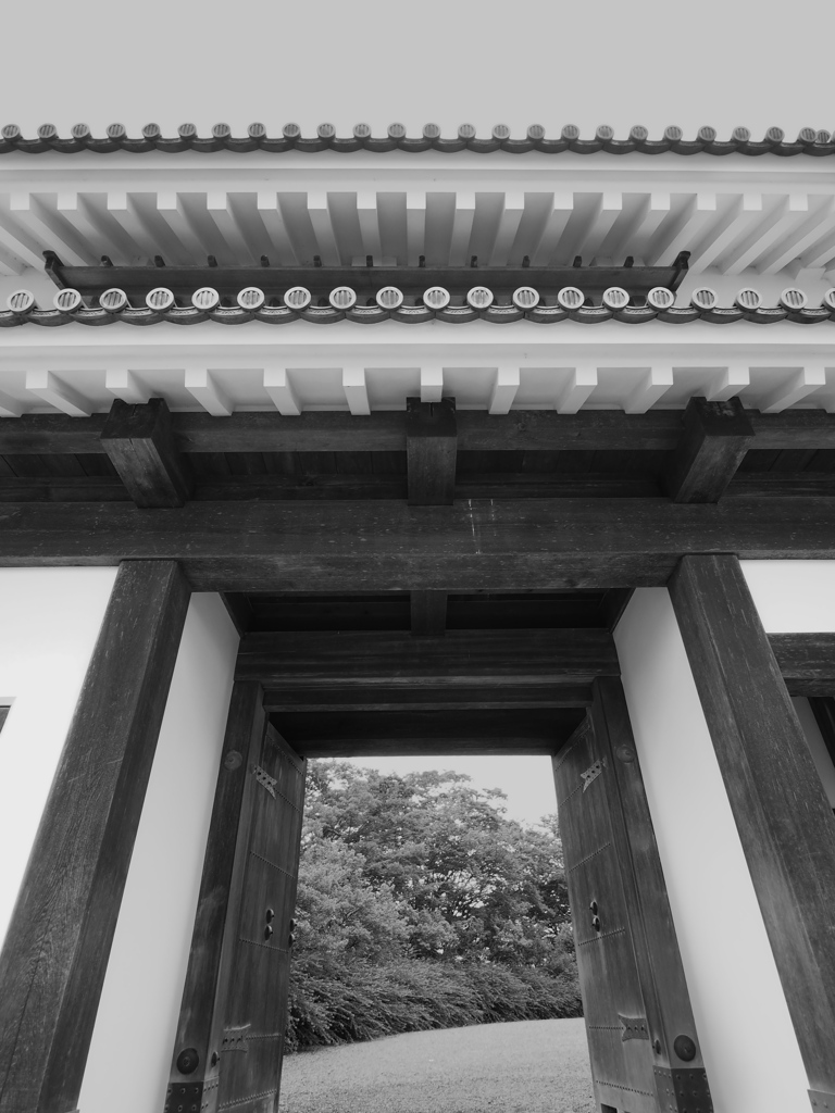 白石城大手二ノ門