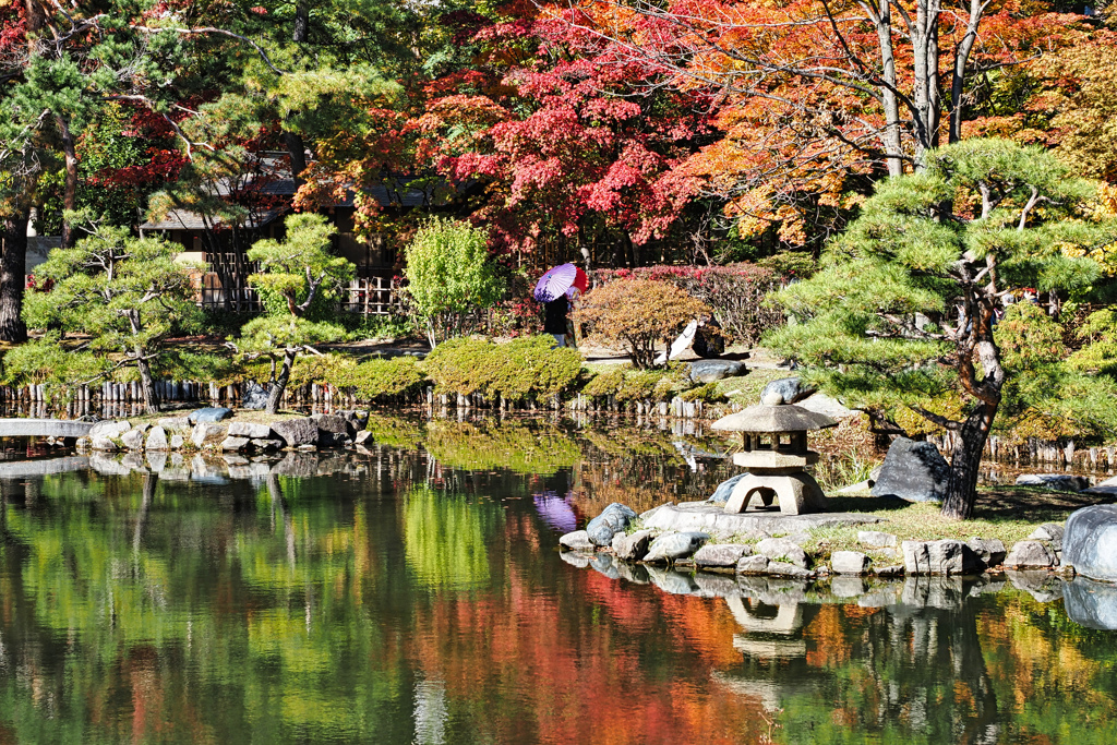 庭園の秋