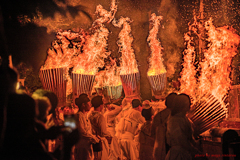 北海道　夏に撮った写真㉖　約５年ぶり以上に撮影・那智美瑛火祭　2024②