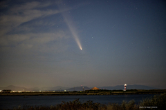 北海道　秋に撮った写真⑧　石狩灯台・紫金山・アトラス彗星　2024