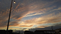 夕暮れ