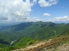 塔の岳山頂