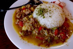 ポークグリーンキーマカレー