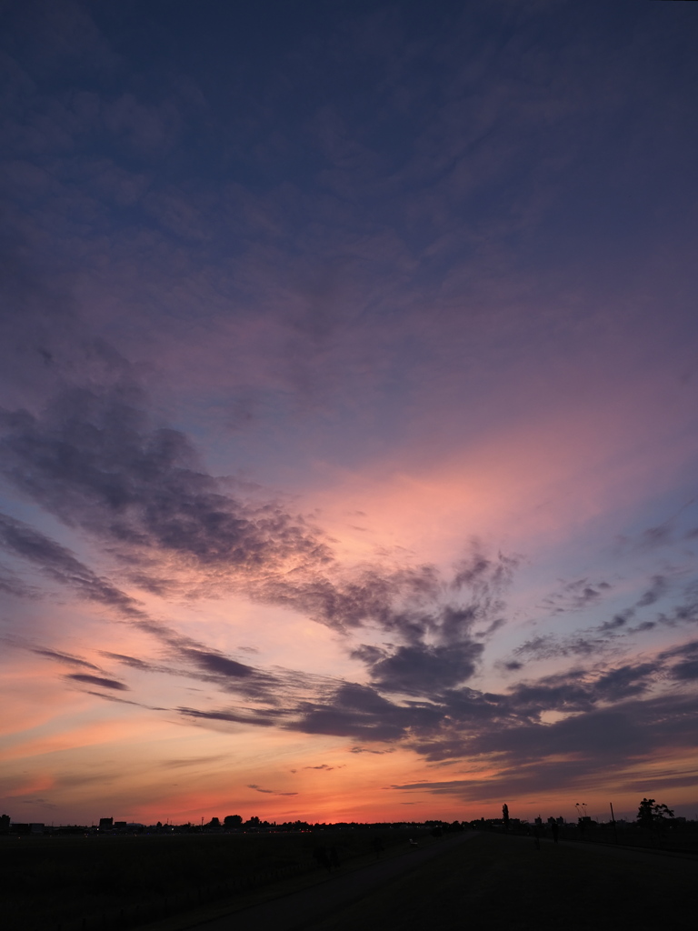 と、ある日の夕暮れ