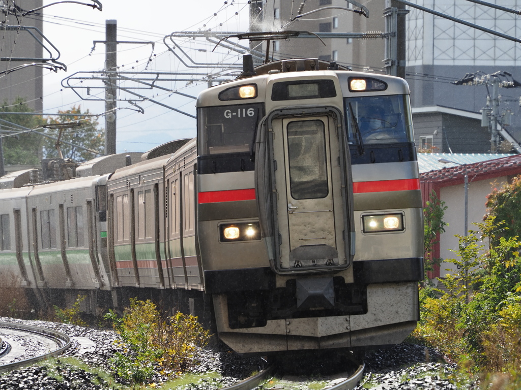 近所で・・・