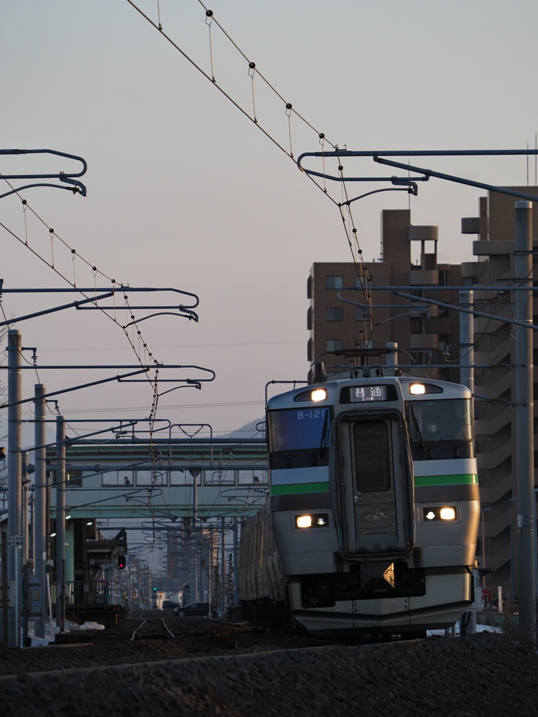 陽が長くなってきた・・・