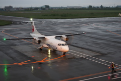 6月16日の雨降りの後