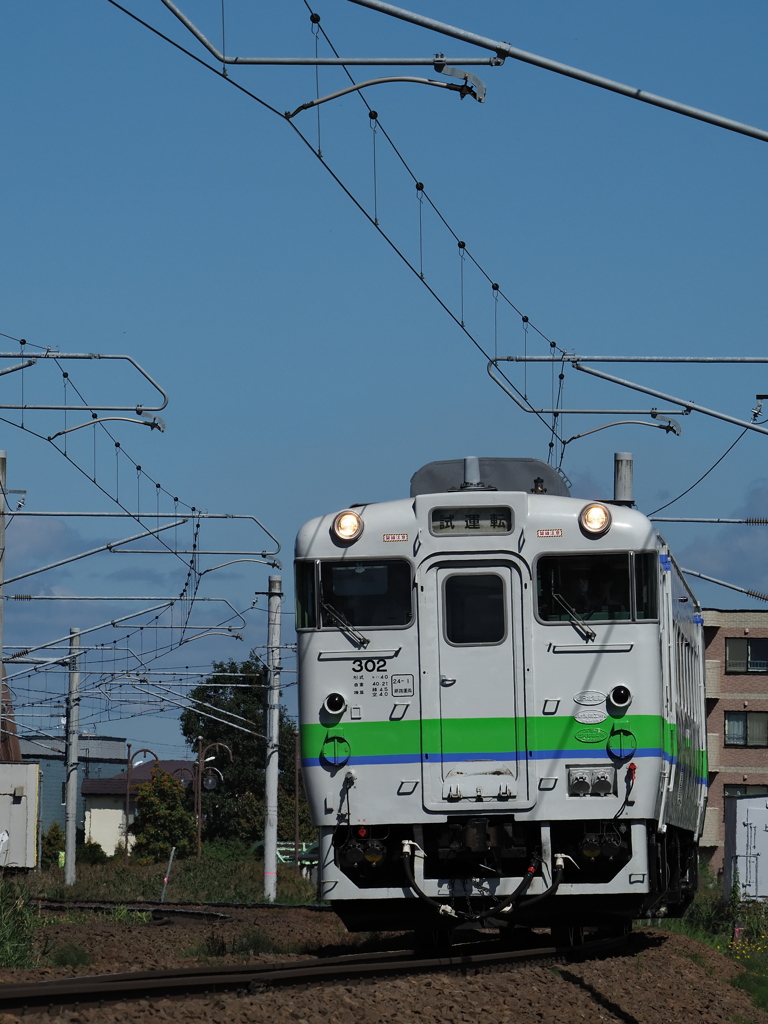 学園都市線にヨンマルが通る