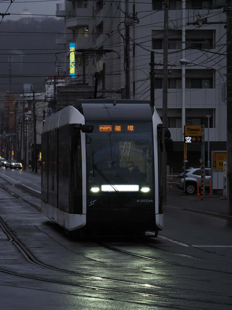 凍る前・・・。