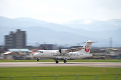 とある晴れた日の着陸