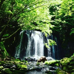 福島県猪苗代　滝沢不動滝