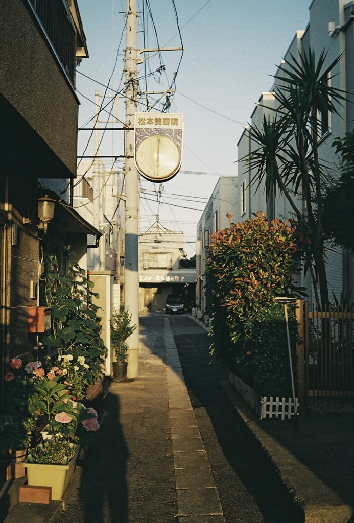 夕暮れ