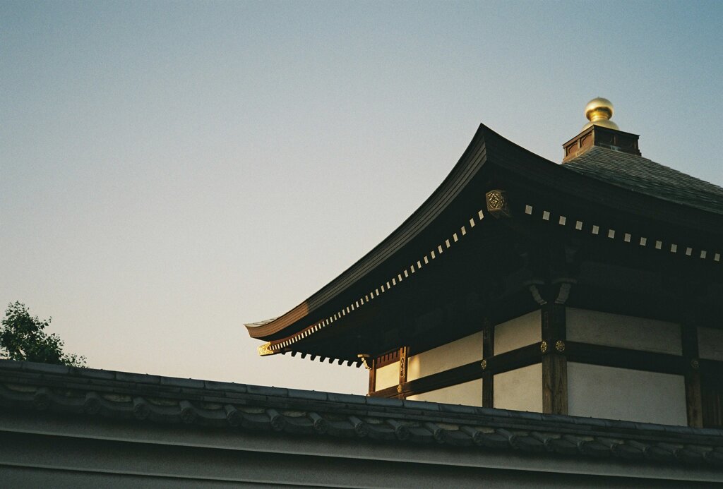 夕暮れ