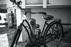 沖縄Town calm ~Rusted bicycle~