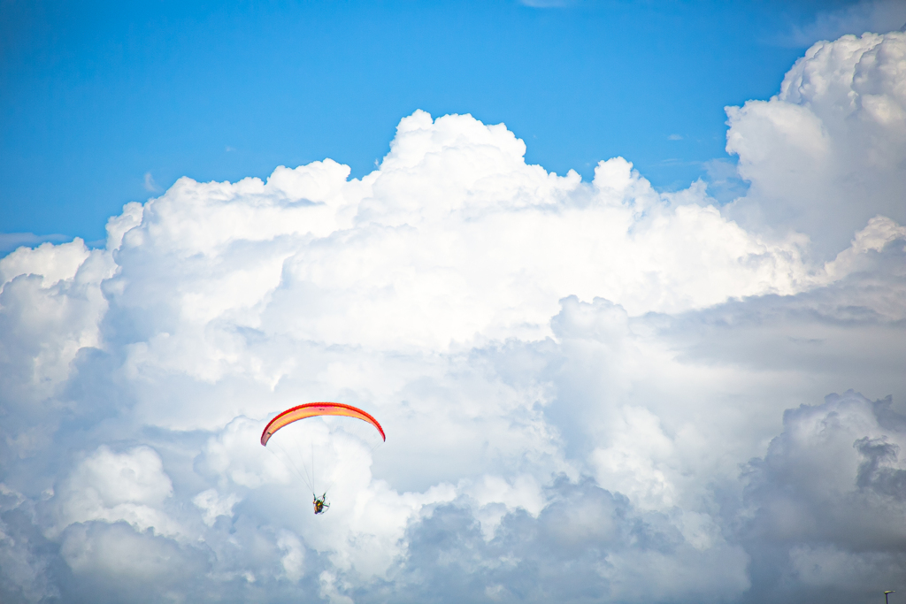 Flying man