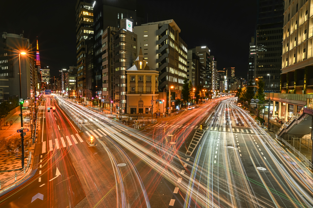 東京の交差点