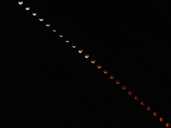 2025年9月CornMoonの皆既月食